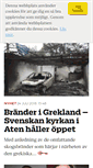 Mobile Screenshot of kyrkanstidning.se